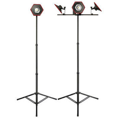 Cutting Edge Automotive Solutions - LUMENATOR® Series Heavy Duty Triple Head Telescopic Tripod